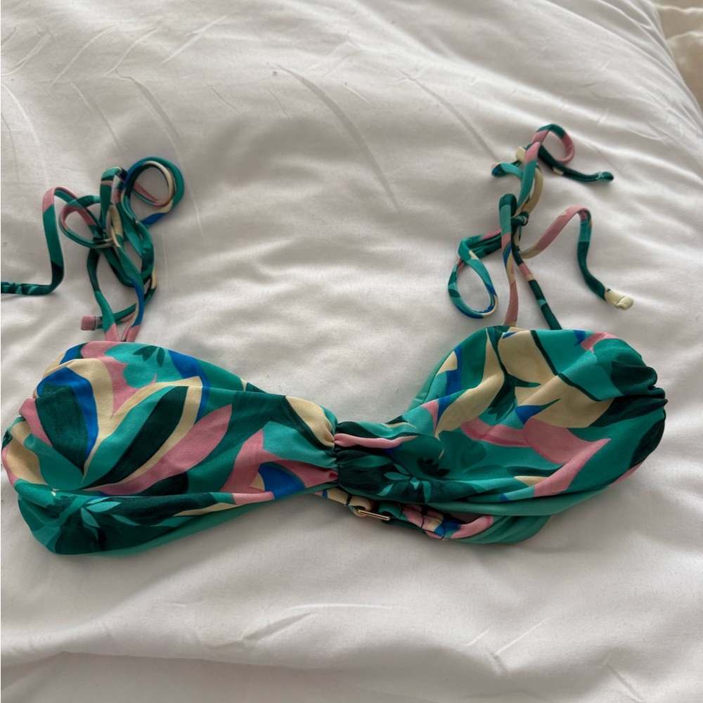 Hello Molly Aqua Bikini Top